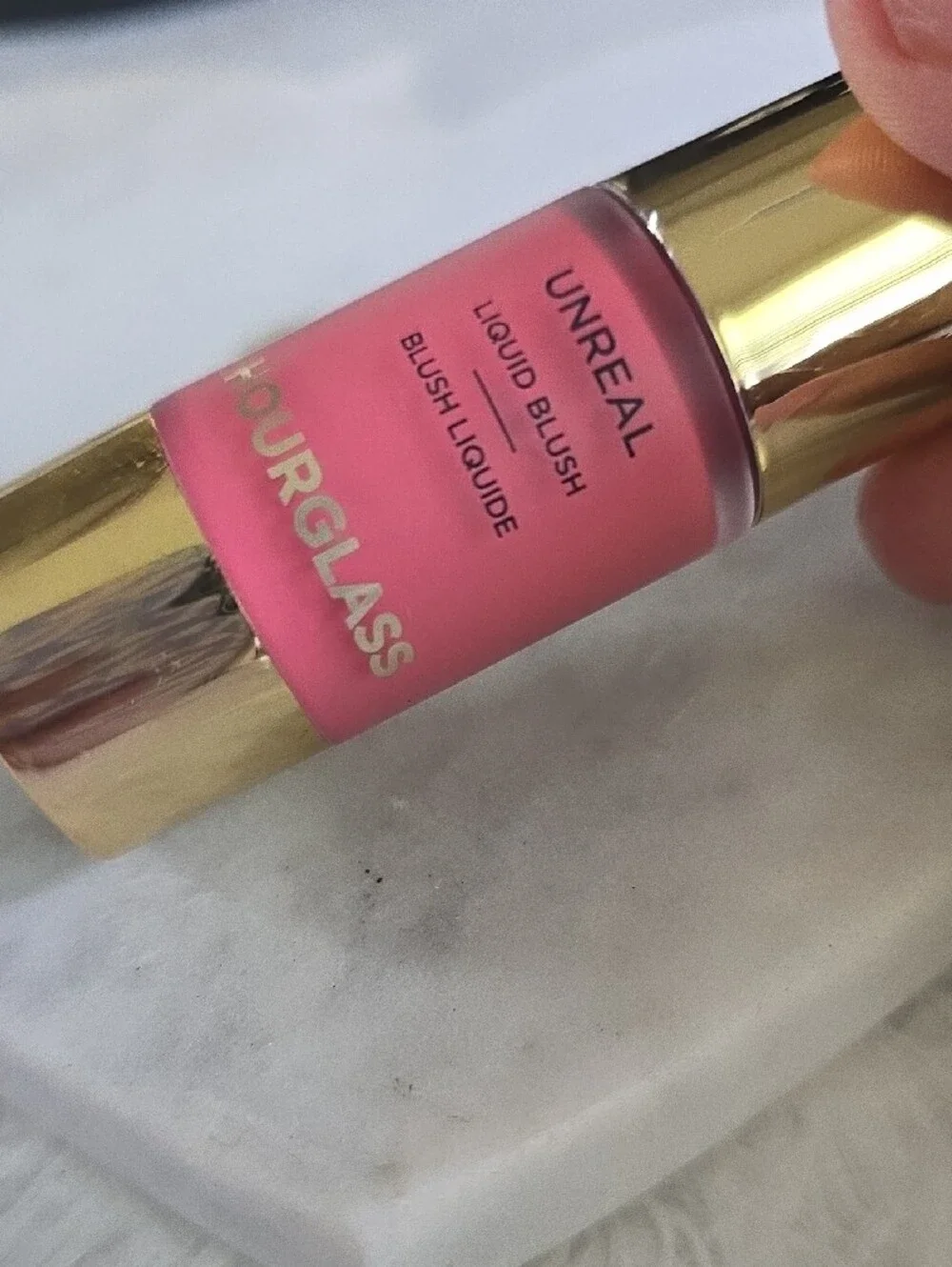 Hourglass Unreal Liquid Blush — Vibrant Rose Pink
